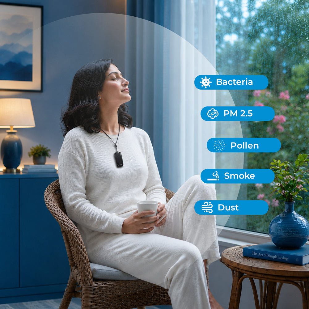 AIRCURO STICK — Advanced Wearable Air Purifier